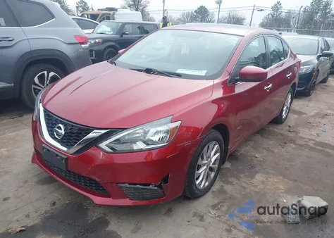 2017 Nissan Sentra Sv from USA, damaged, VIN 3N1AB7AP8HY340052